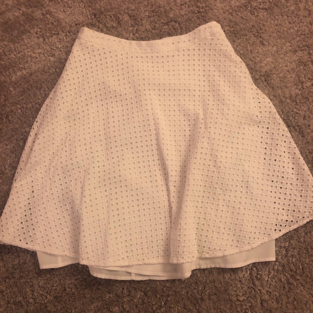 mid length a-line flowy airy romantic skirt